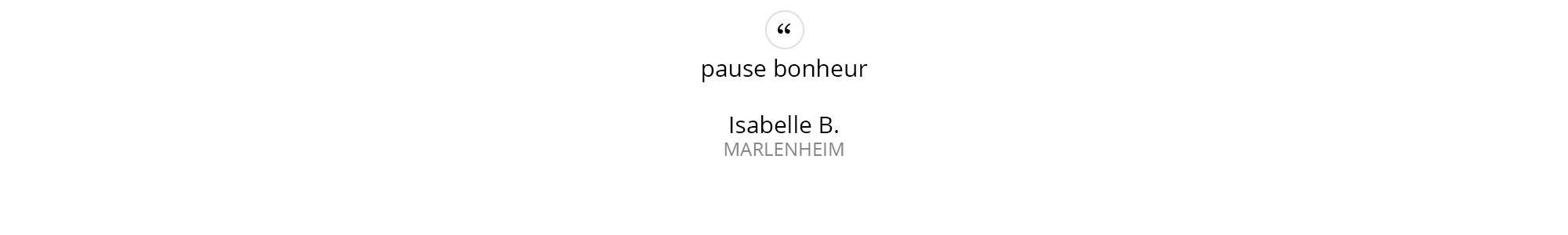 Isabelle-B. - MARLENHEIM